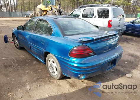 2000 Pontiac Grand Am Se1 z USA, uszkodzony, nr VIN 1G2NF52E1YM780383